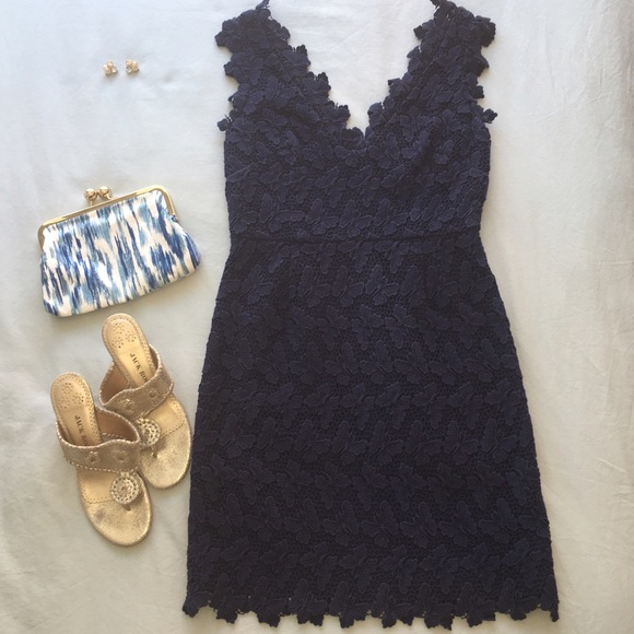 Lilly Pulitzer Papillion lace Reeve dress - Picture 2 of 4